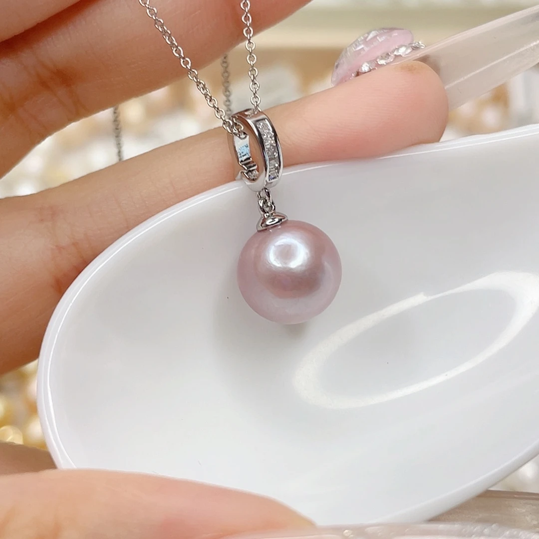 淡水珍珠未镶嵌吊坠(赠链)