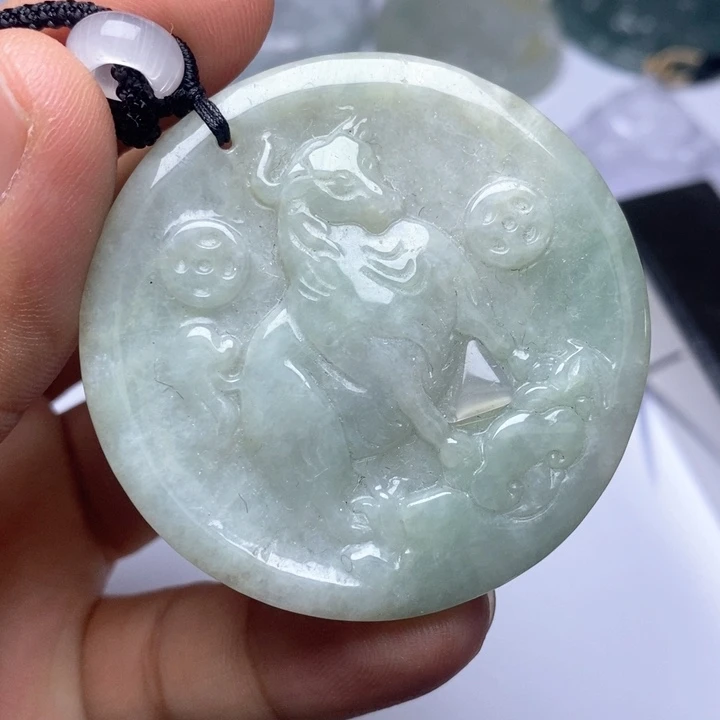颈饰未镶嵌翡翠翡翠