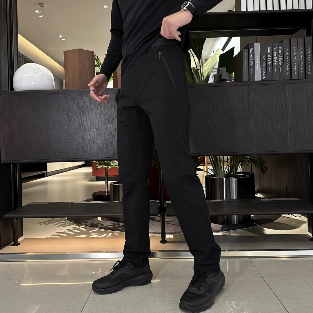 小丝物〔软壳面料〕送腰带秋冬新款潮流时尚男裤