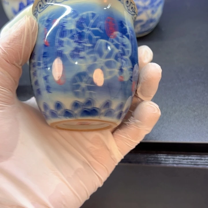 瓷片淘泥啊莲说公道杯