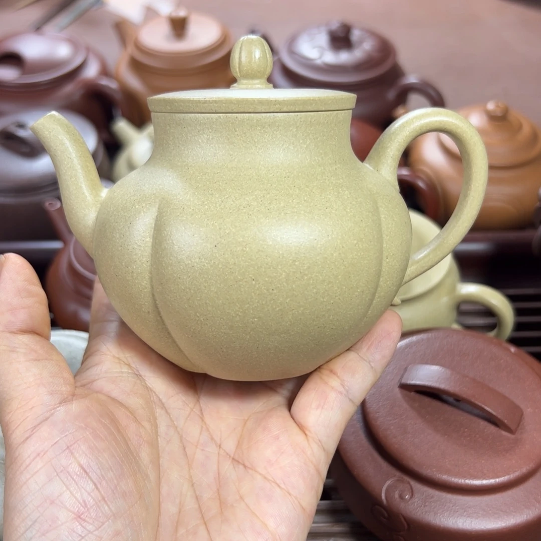 茶壶本山绿泥玉露壶 260cc