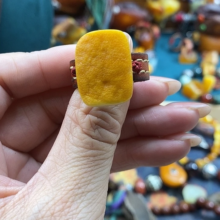 用***8蜜蜡未镶嵌项链项链