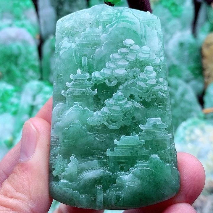 翡翠吊坠(不含链)未镶嵌