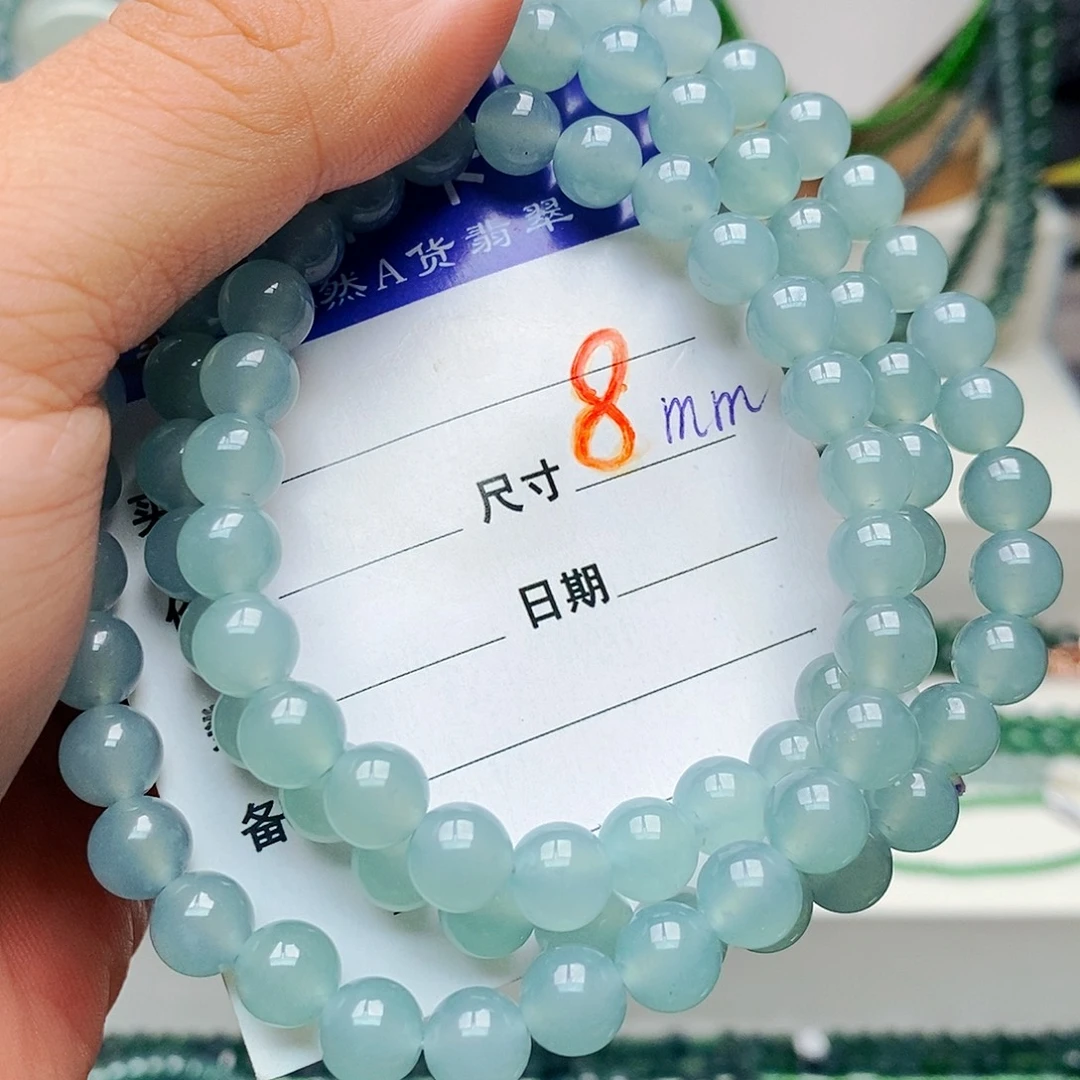 翡翠未镶嵌手链翡翠