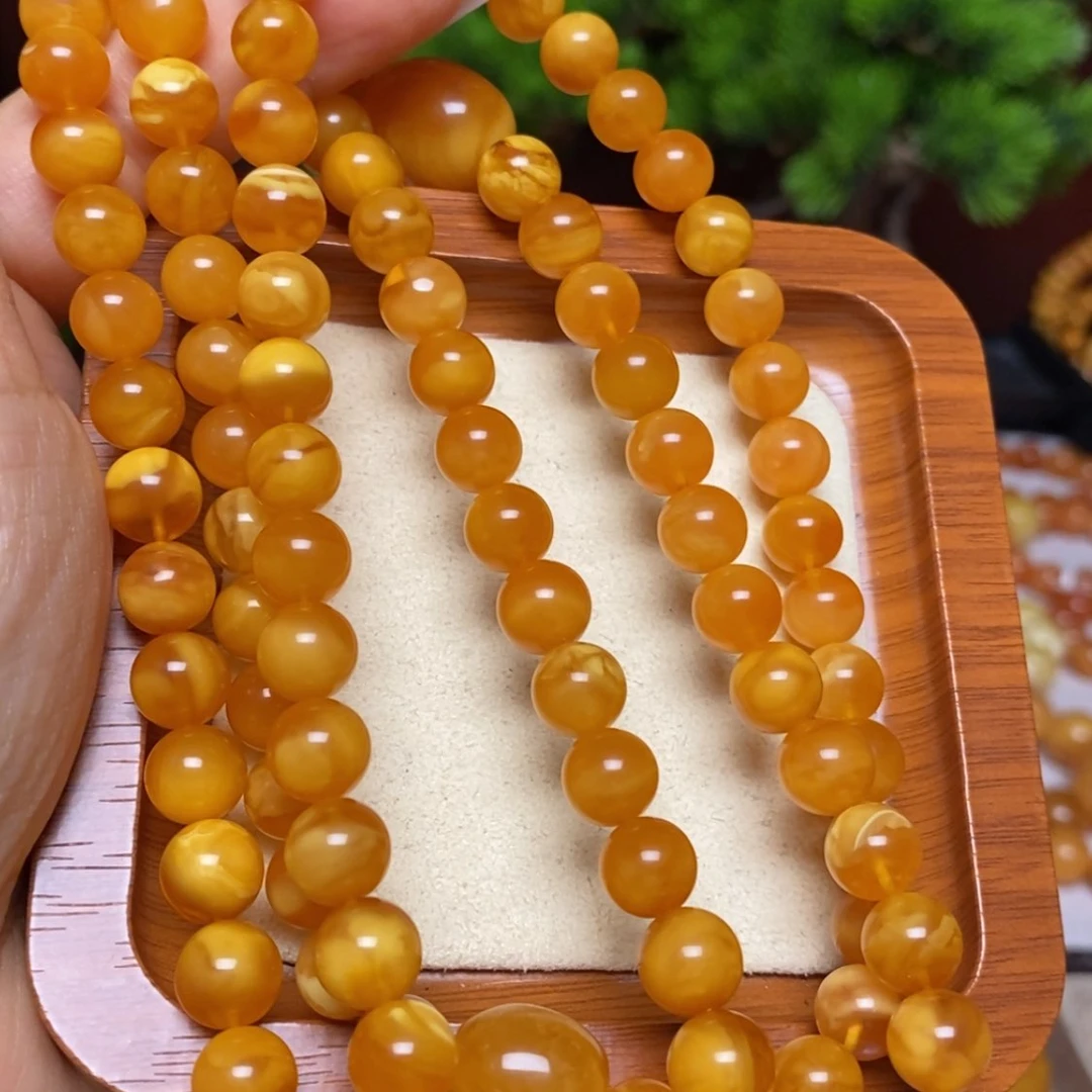 【闪购商品】手链蜜蜡未镶嵌手串