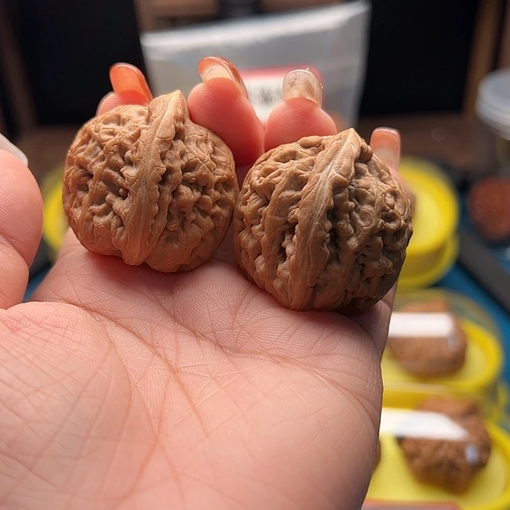 吊坠文玩核桃红锦鲤 全品