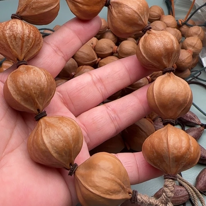 风***夕橄榄核手串/手链橄榄核原皮四花