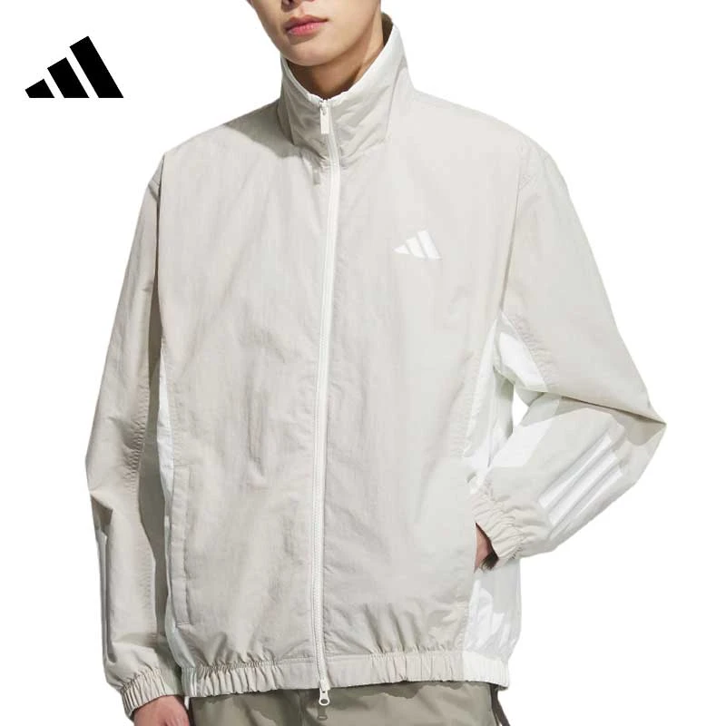 adidas阿迪达斯男子情人节M WOVEN JKT1流光风梭织无帽外套KC3921
