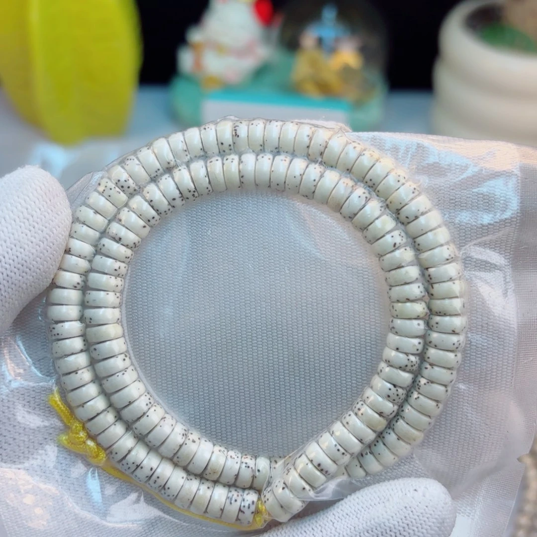 星月菩提手串原白药片7✖️3