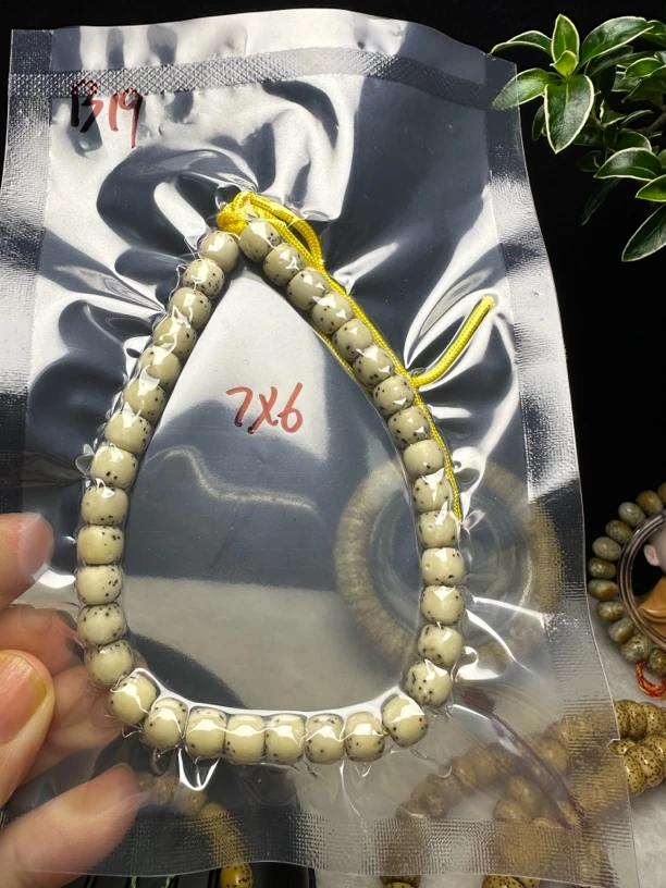 B19石玉数星星手持海南星月菩提