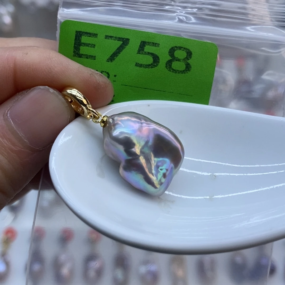 未镶嵌美丽哦哦哦淡水珍珠