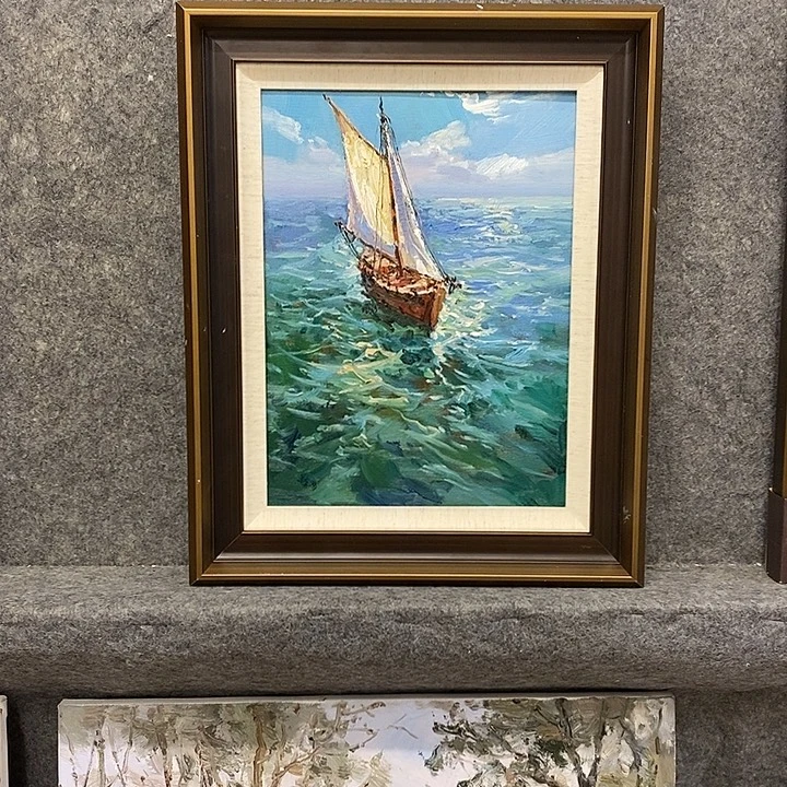 油画带外框画芯尺寸40x30cm