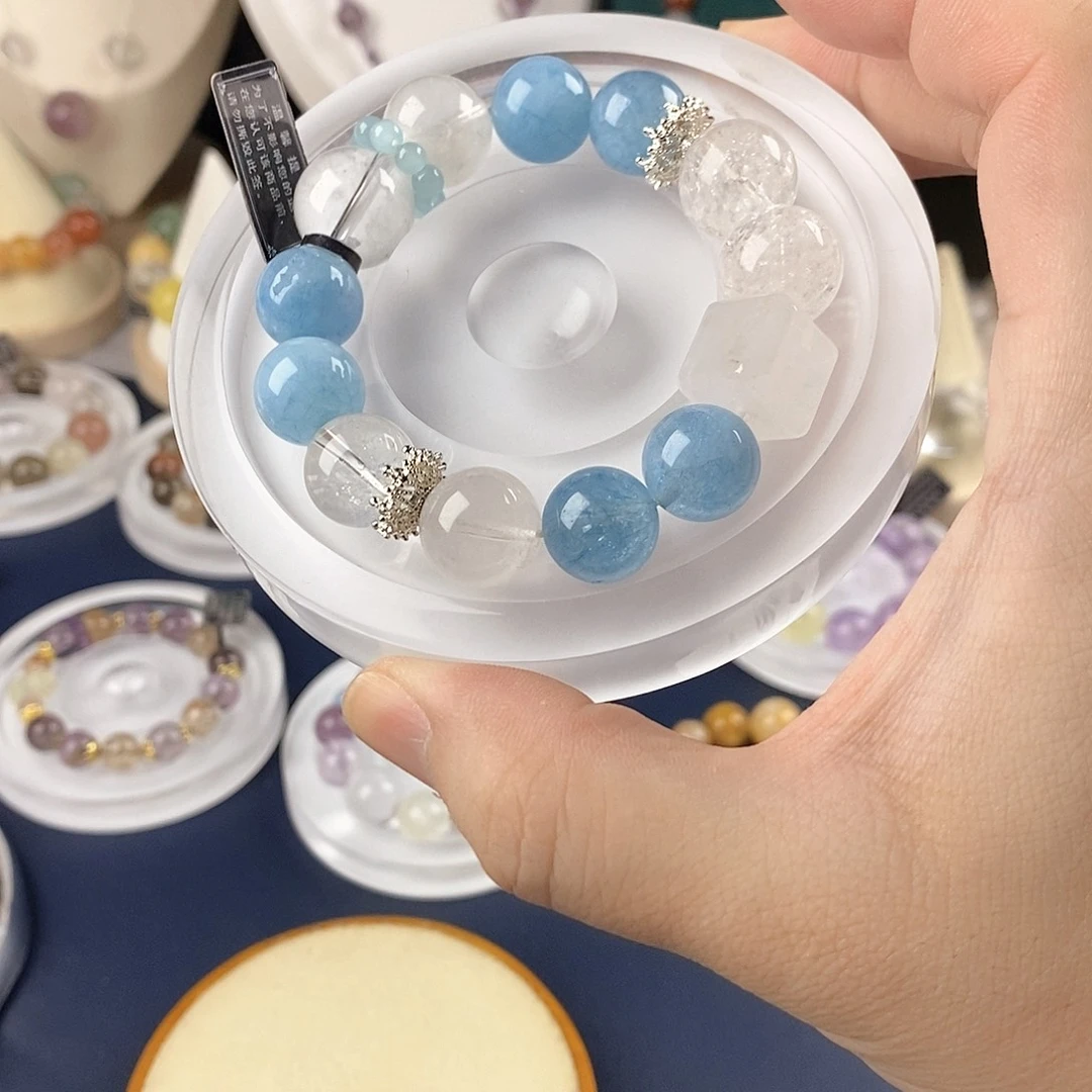 银S925镶嵌手链水晶