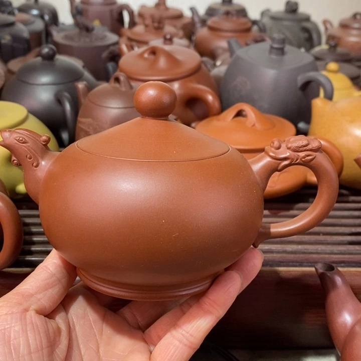 紫砂茶壶猫***堂微瑕处理一把