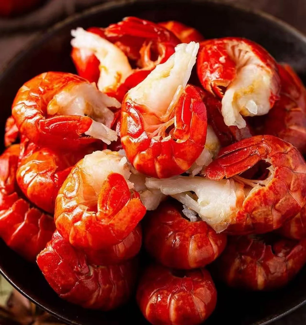 {当季}新货现剥大大号龙虾尾60-80粒/包送料包清水小龙虾冷链直发