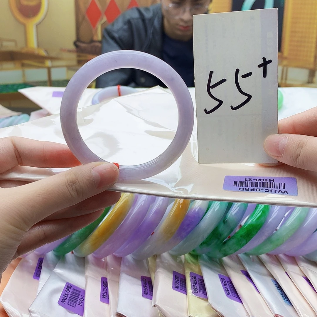 翡翠未镶嵌手镯nn