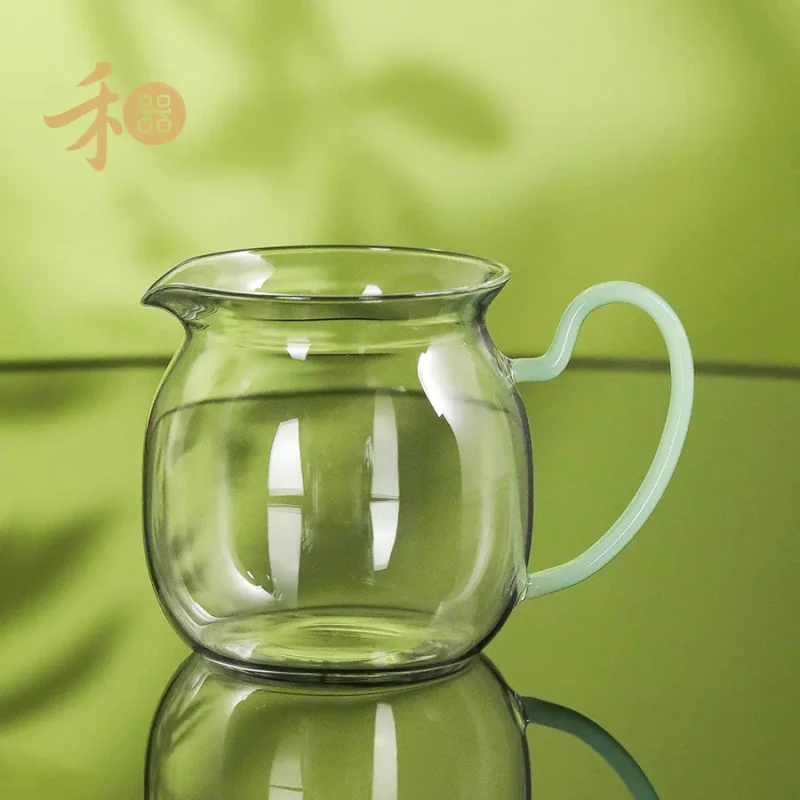 禾器晶彩美满茶海高档分茶手工陶瓷公道杯茶具茶器建议容量：230ml