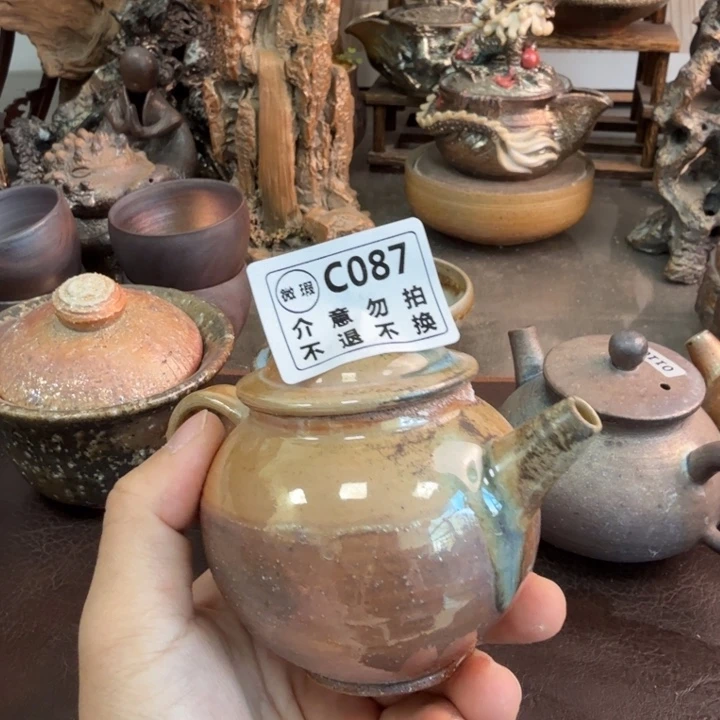 陶盘柴烧福利新品多多
