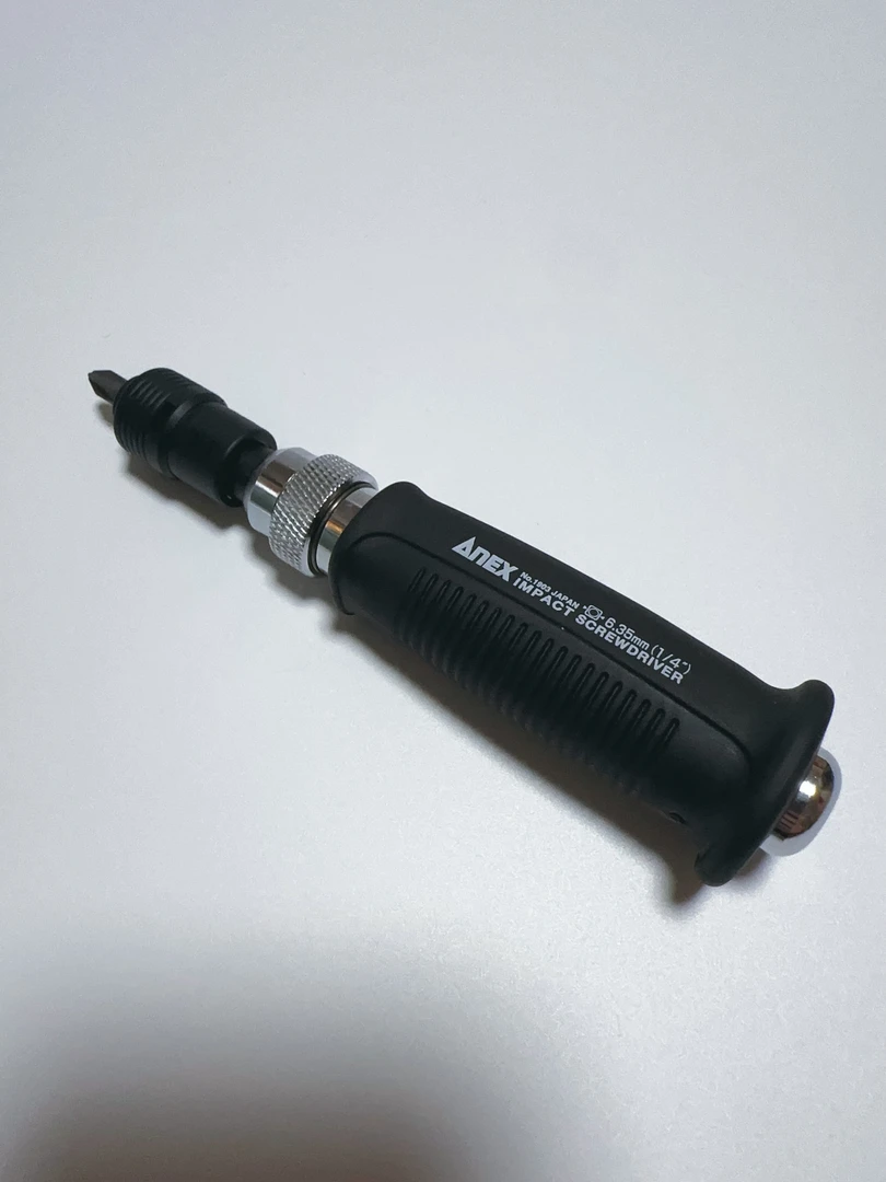 日本原装进口安力士ANEX冲击敲击螺丝刀 一款好玩多用的螺丝刀