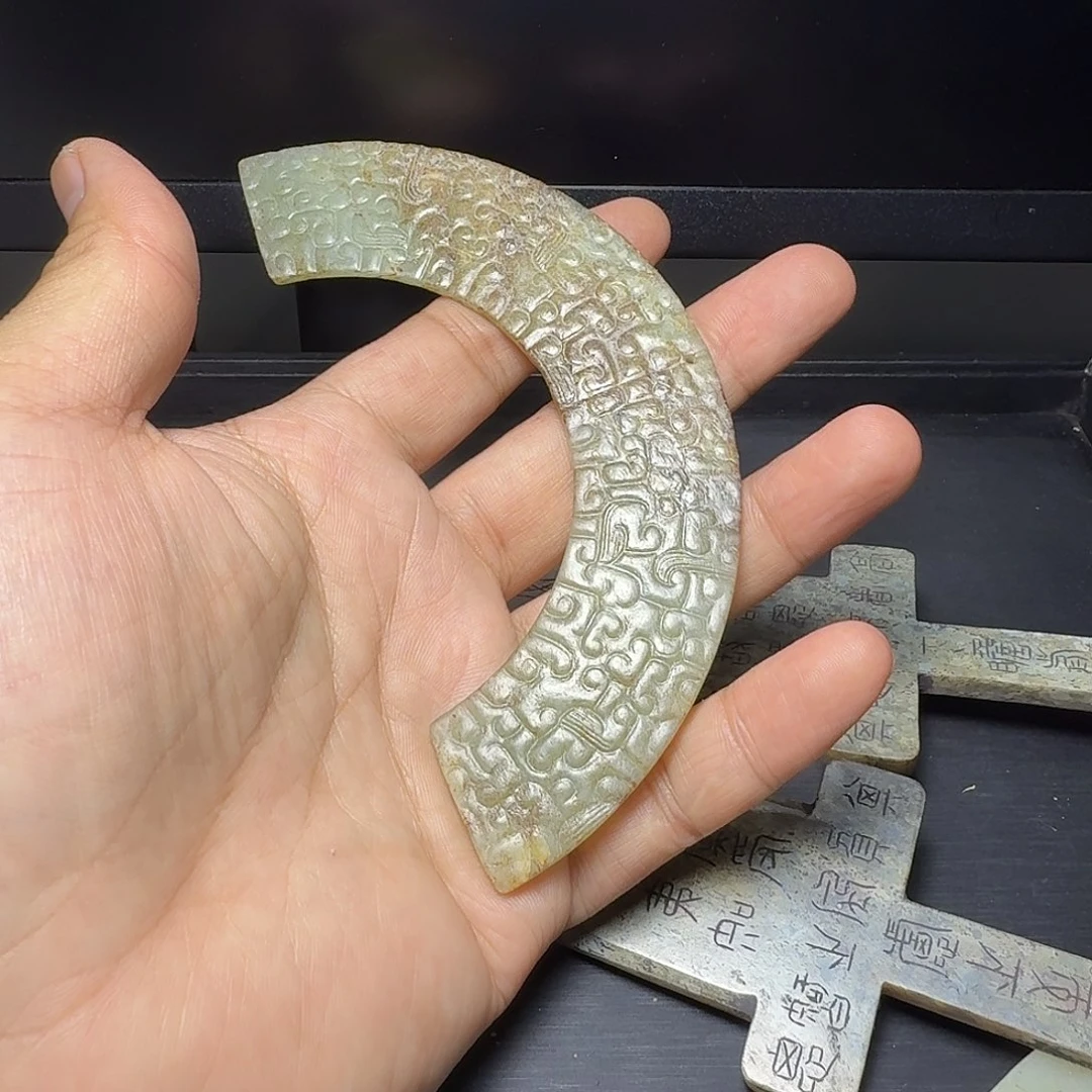 @***期和田玉（糖玉）未镶嵌挂件