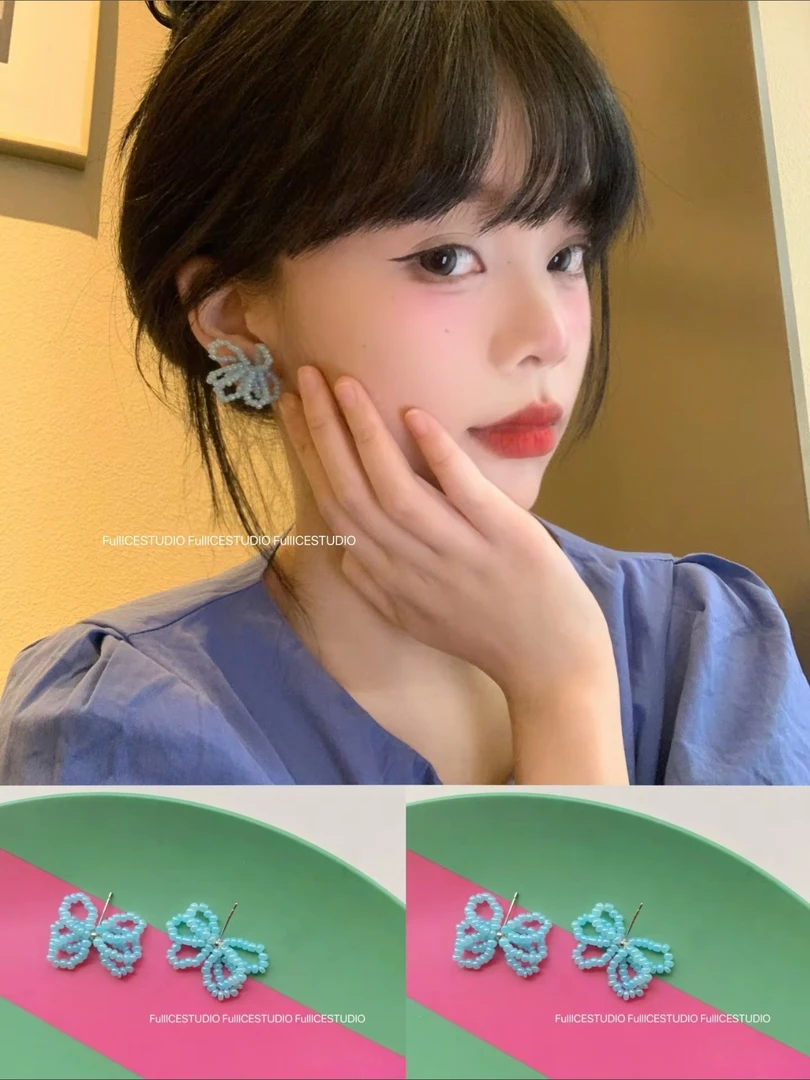 钛钢耳饰 时尚精美百搭耳饰少女简约ins