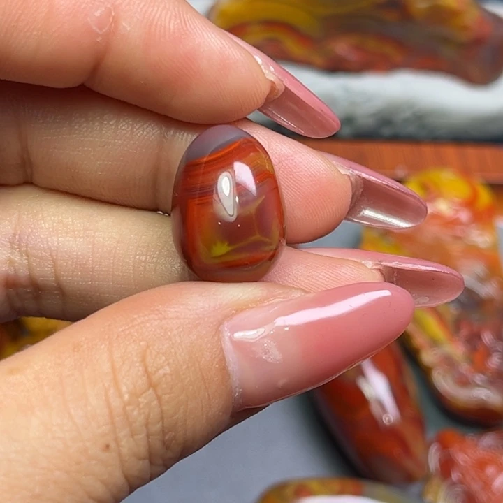 A***总玛瑙/玉髓合金颈饰