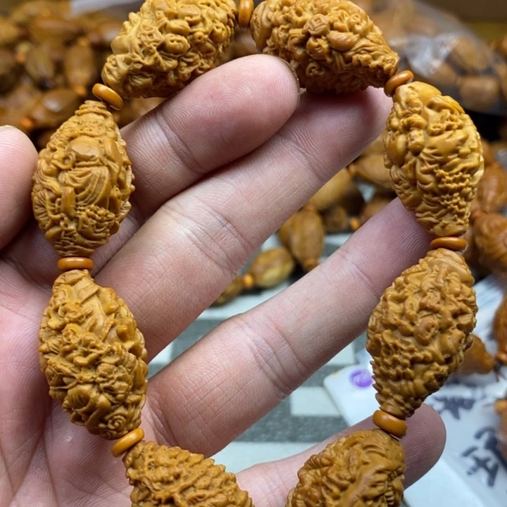 手串/手链橄榄核橄榄核雕工艺手串