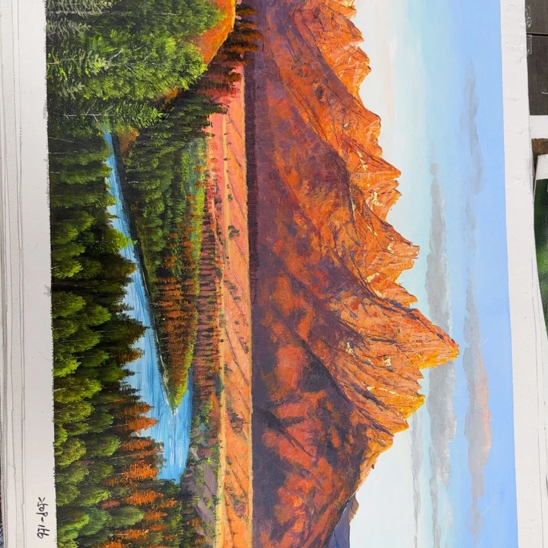 油画加油加油努力加油加油