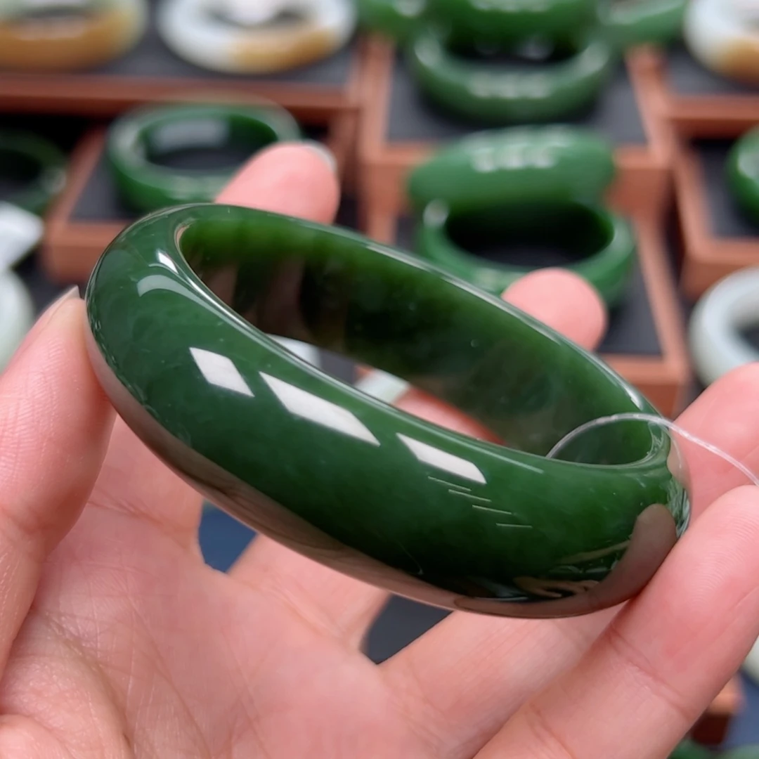 未镶嵌手镯和田玉（碧玉）5960