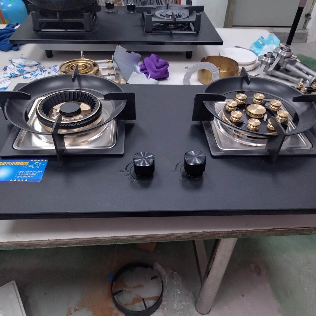 猛火家用双灶天然气液化气上出火，商用侧出火燃气炉防风聚火慢炖