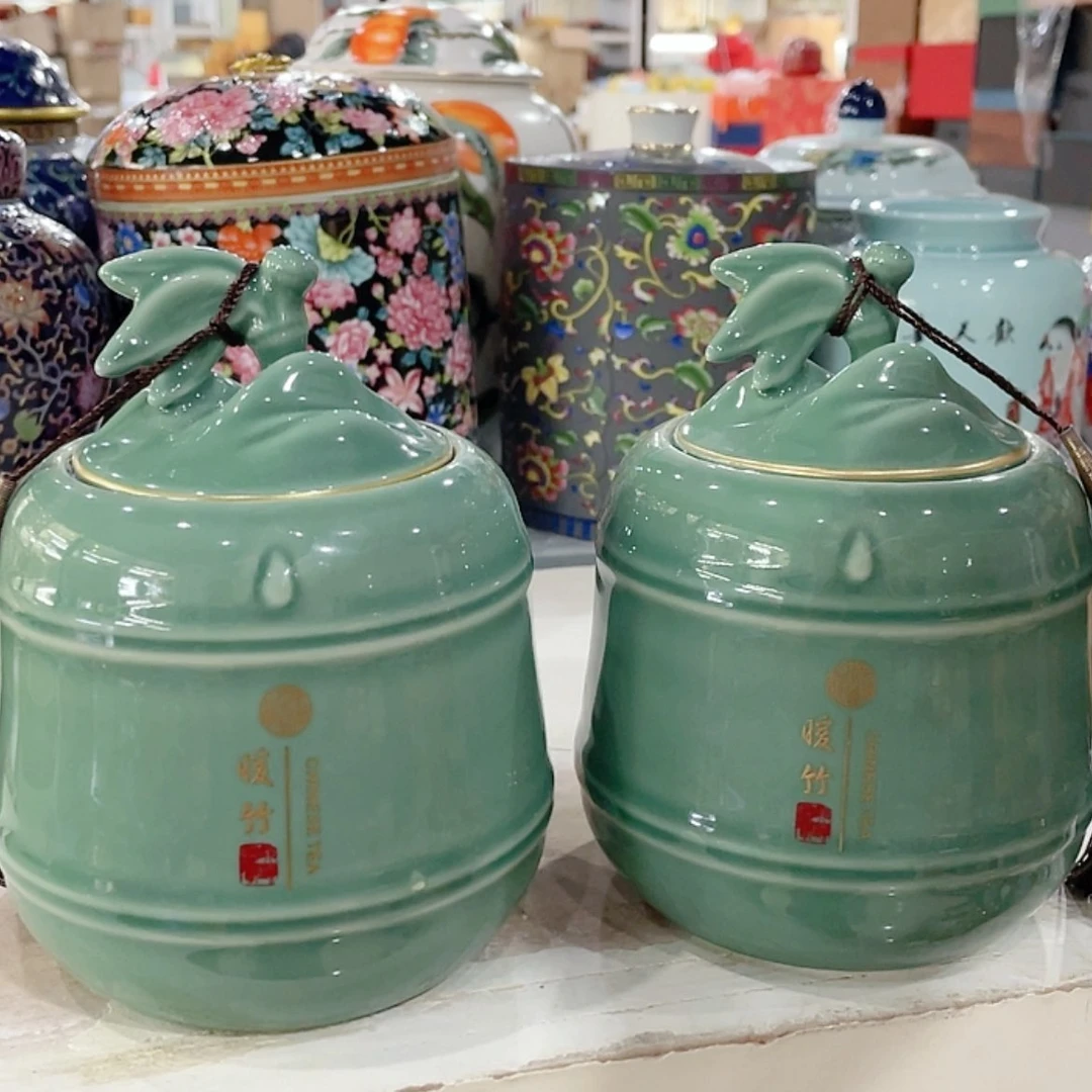 【闪购商品】罐陶瓷茶叶罐密封罐