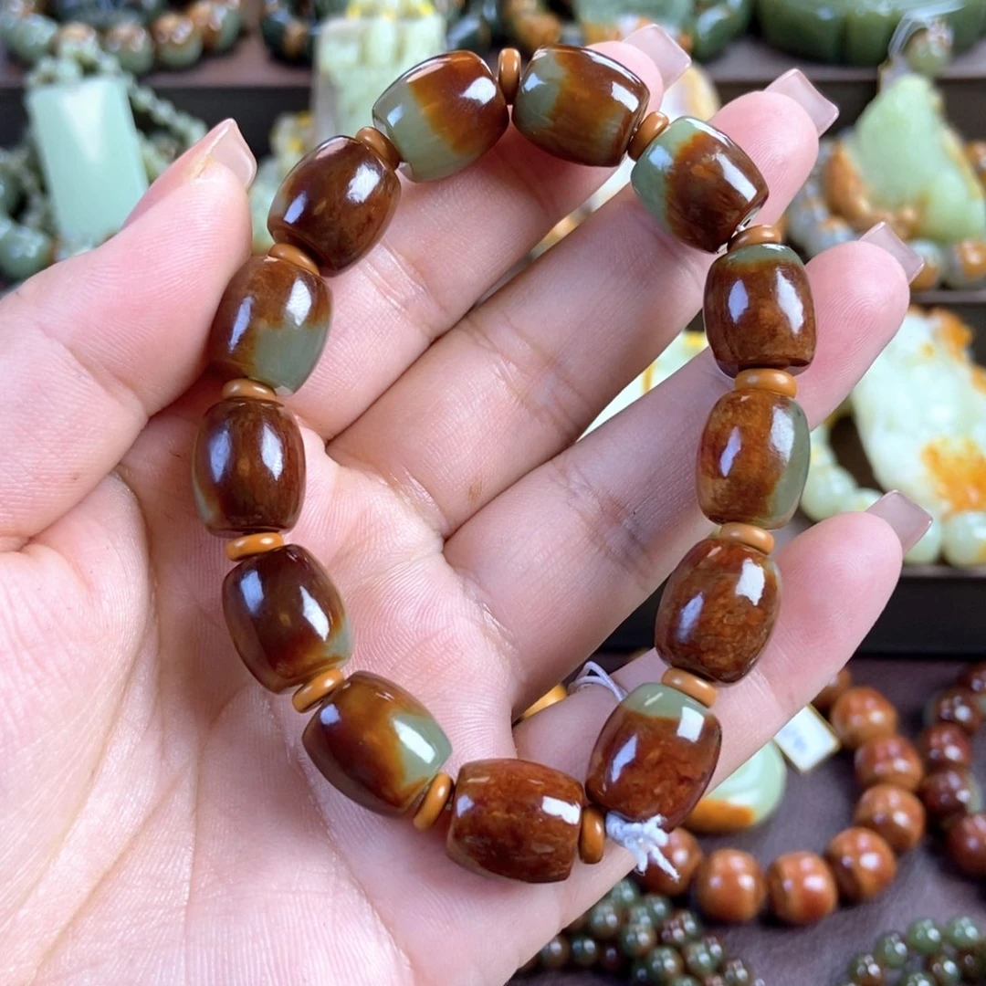 透闪石质玉未镶嵌手串