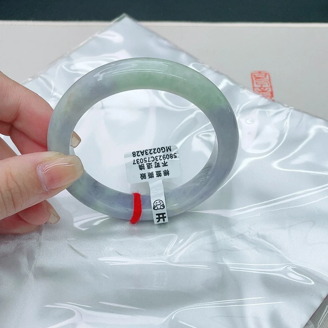 翡翠手镯未镶嵌正57.7