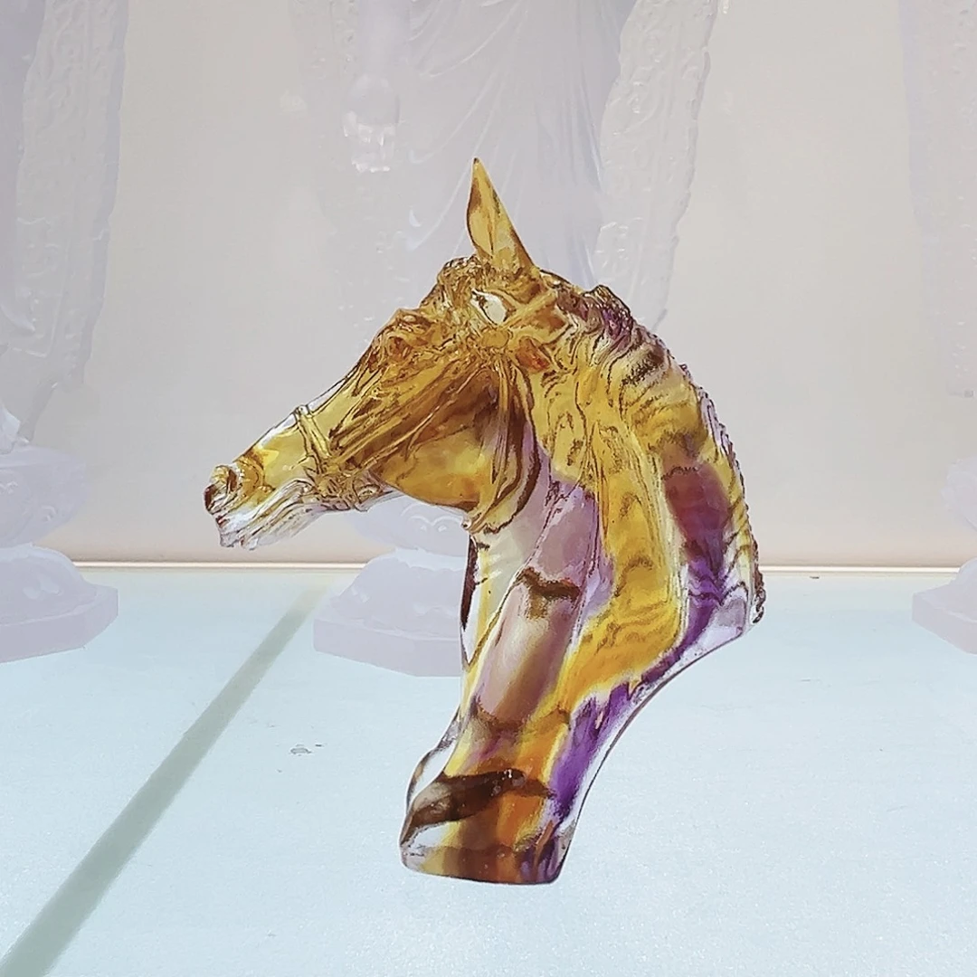 【闪购商品】手工艺品琉璃爱****纸马头