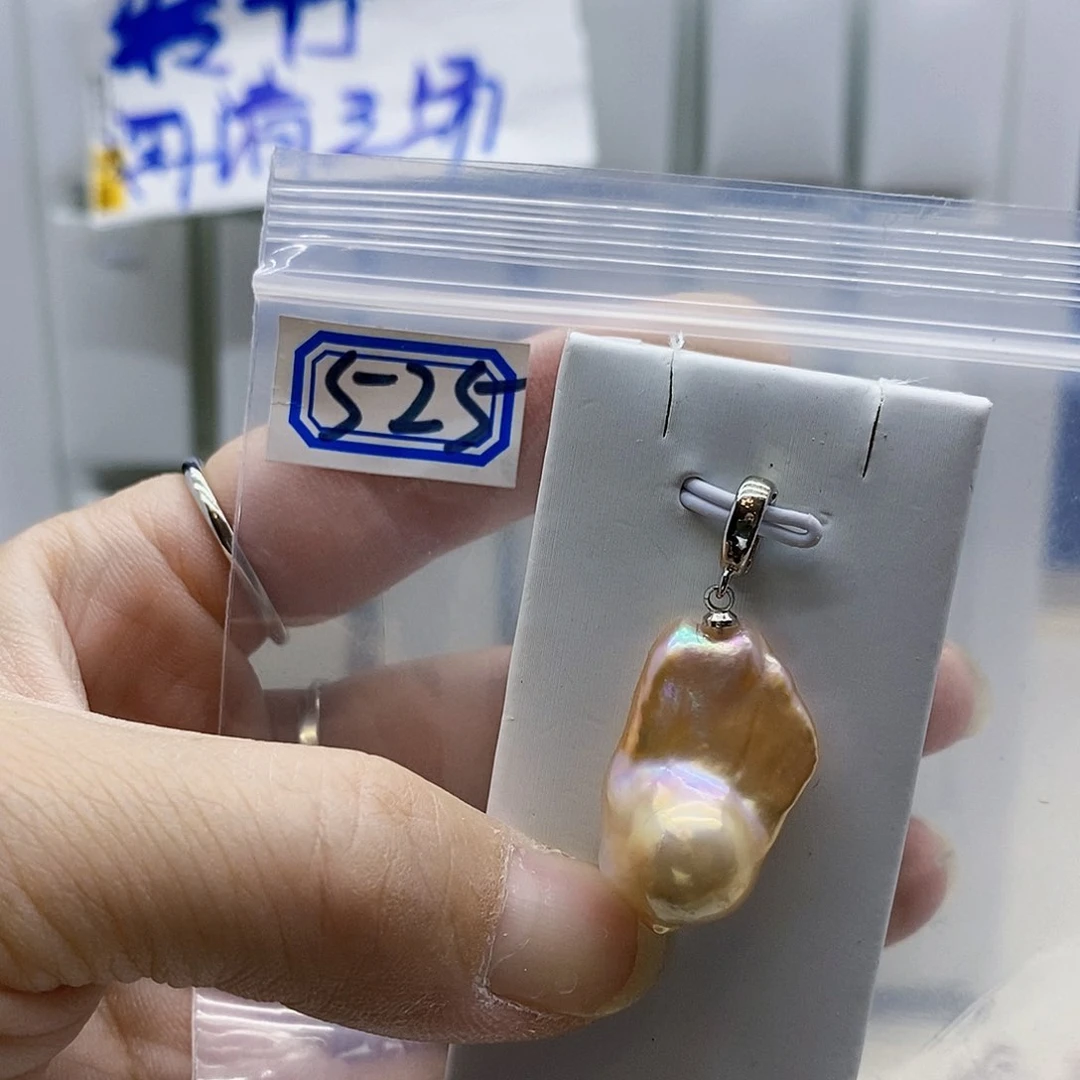 颈饰合金淡水珍珠