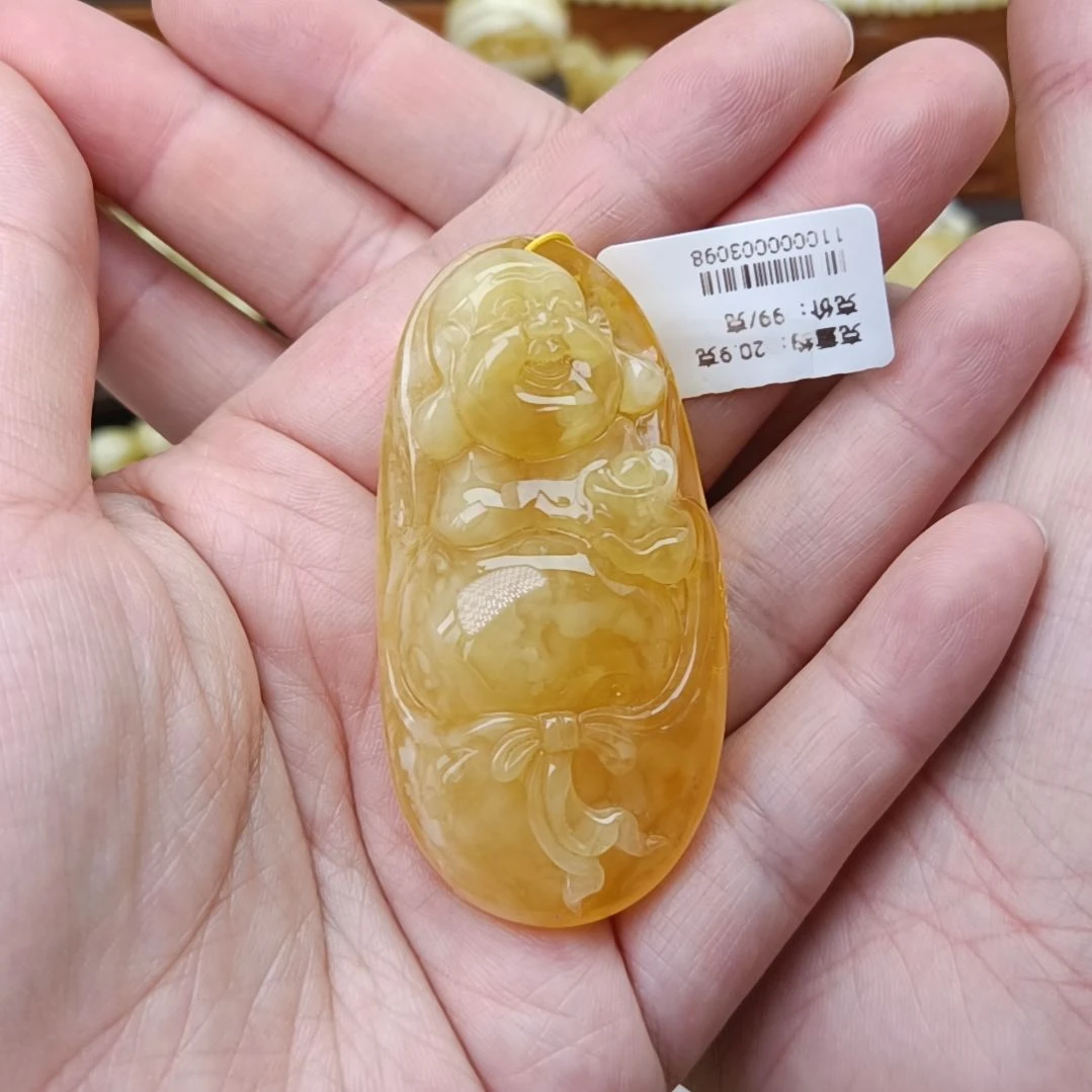 未镶嵌吊坠(不含链)蜜蜡蜜糖溶洞妖花佛公