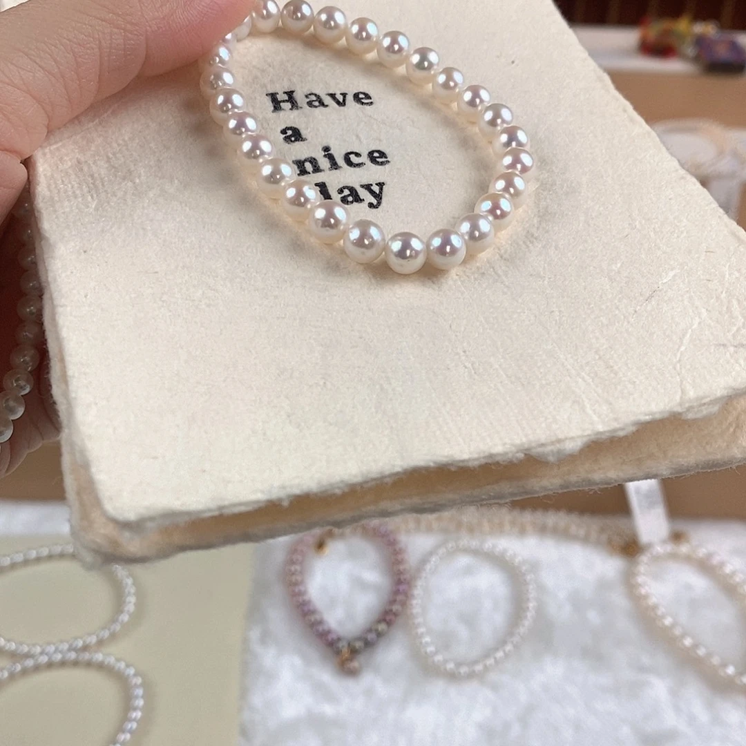 手绳淡水珍珠未镶嵌