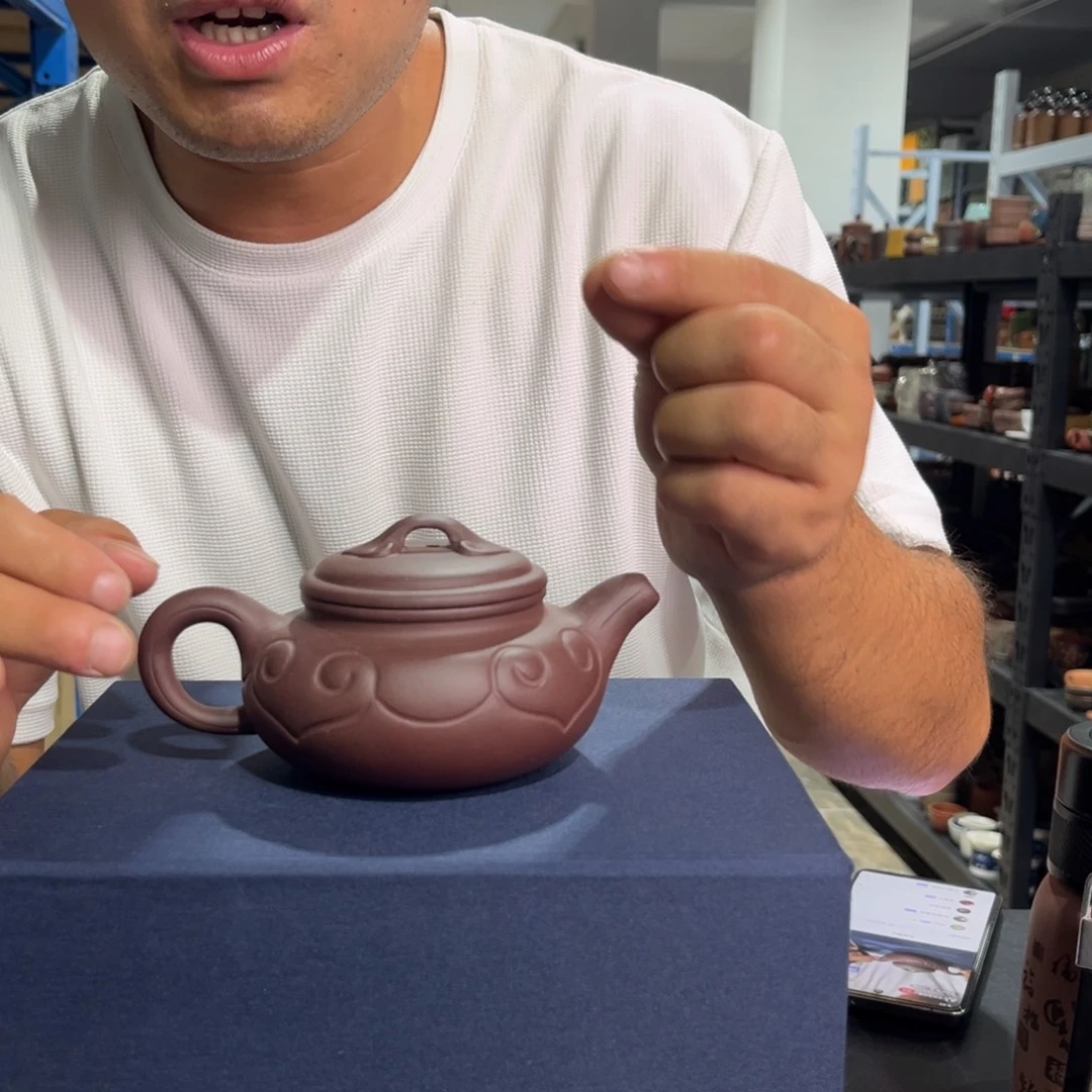 紫砂公道杯宜兴紫砂壶喝茶真好