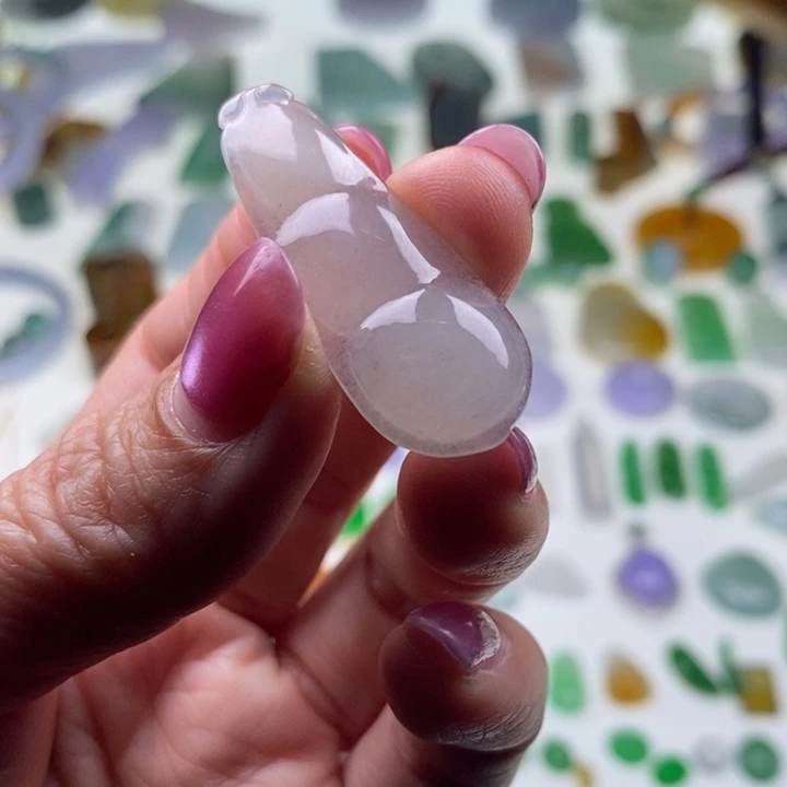 翡翠未镶嵌挂件天然翡翠