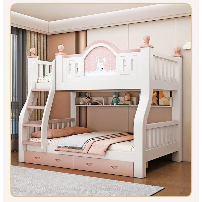 全实木上下床加厚成人高低床子母床上下铺床二层儿童双