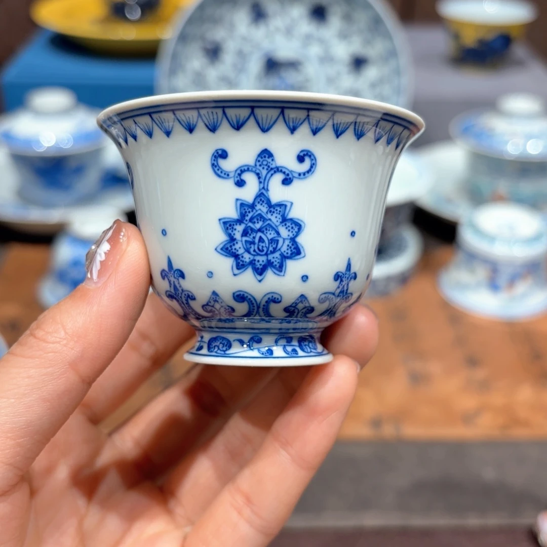 瓷片手工手工陶瓷茶具