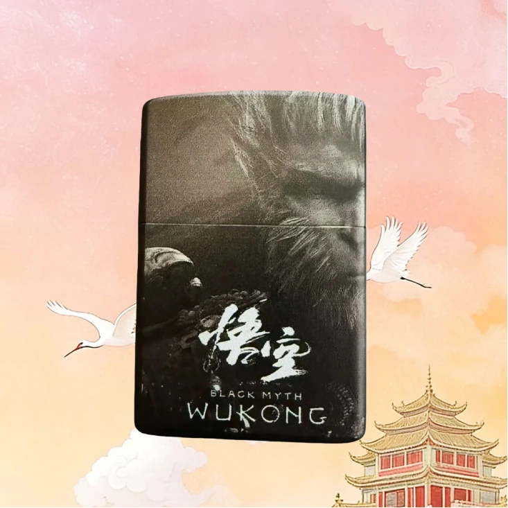 悟空防风打火机男士送男友达人无油