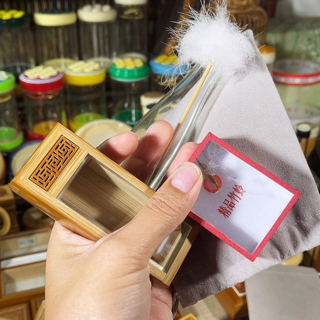 蟋蟀老竹竹蛉盒+过虫器+竹蛉+布套