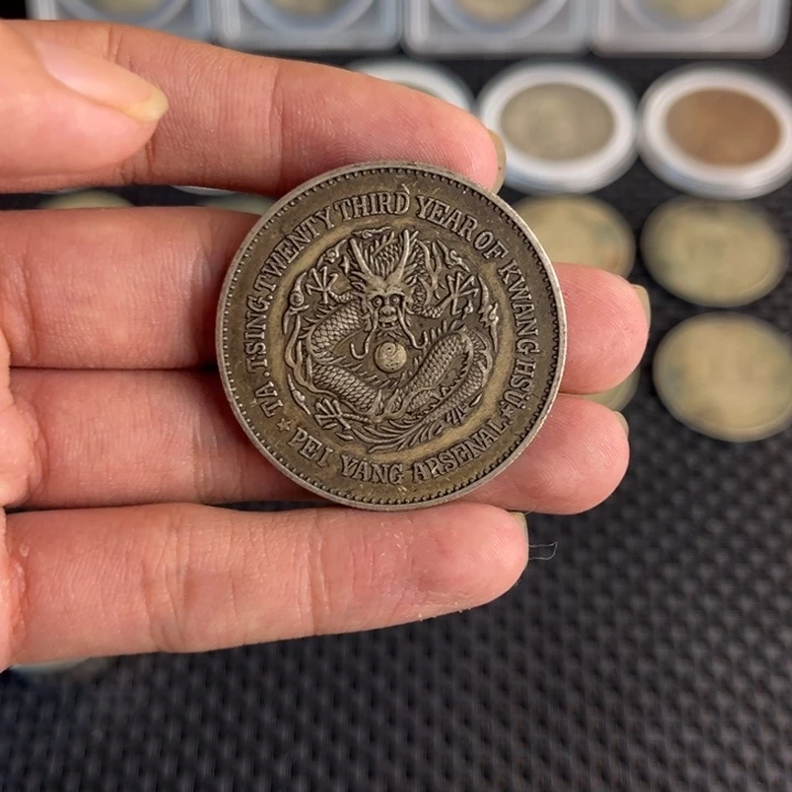 金属大头龙洋船洋工艺品