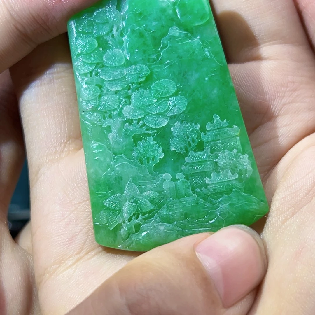 定制翡翠未镶嵌纯天然缅甸a货翡翠