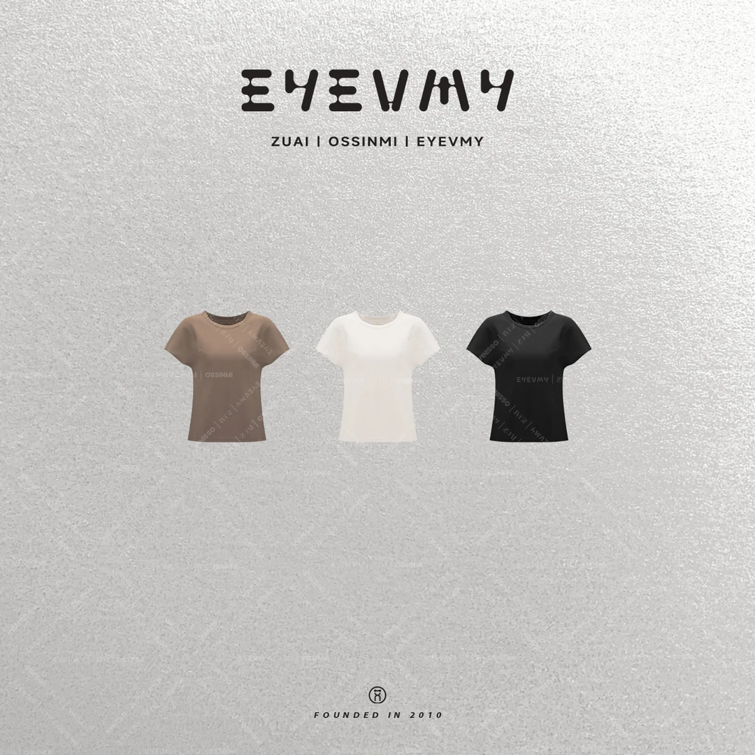 【一片成衣T】设计感连袖简约休闲短袖WT51AYQ080