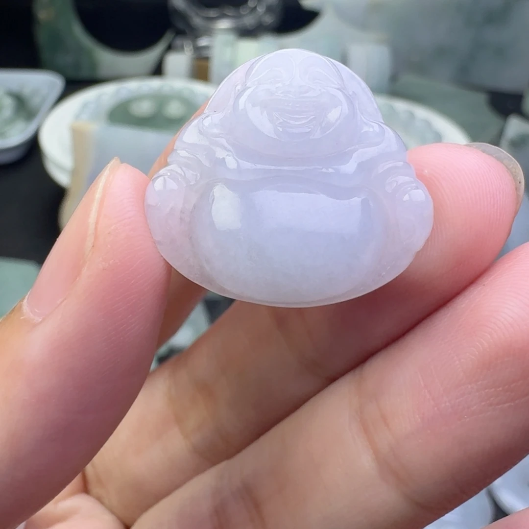 颈饰未镶嵌翡翠佛公