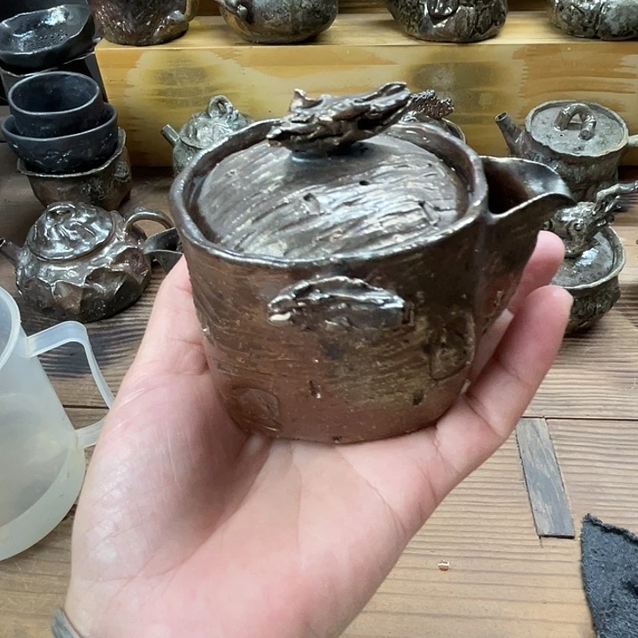 柴烧茶器福利茶壶