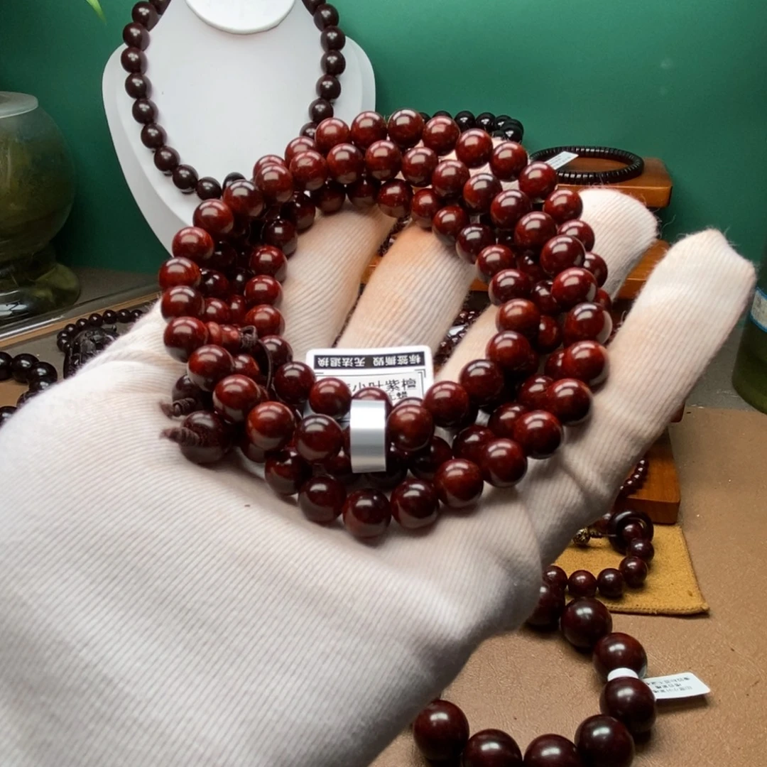 坐***时手串/手链小叶紫檀原汁原味0.8