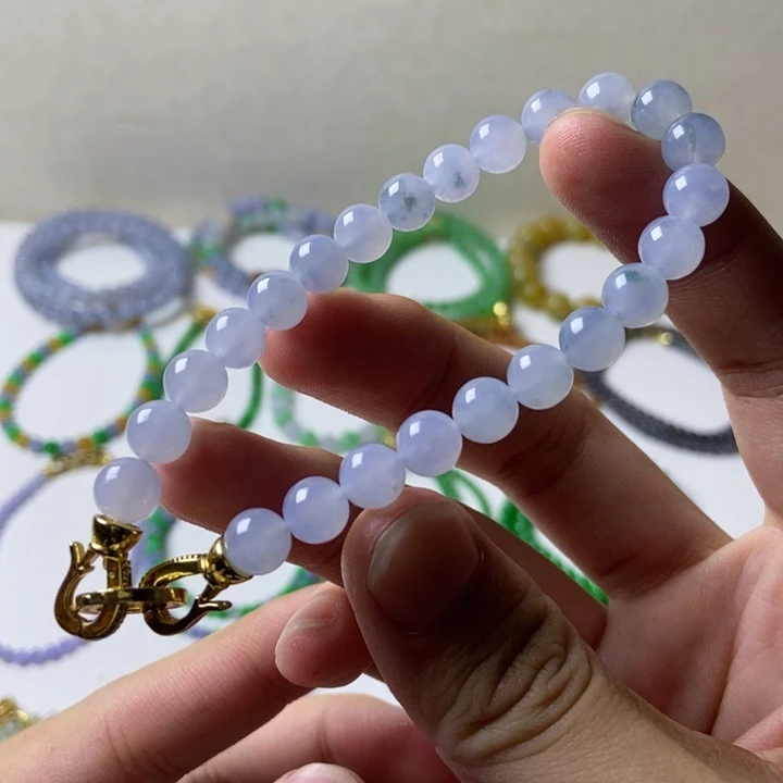 定制翡翠未镶嵌缅甸翡翠A货卡7.3